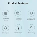 For DJI OSMO Pocket 3 Full Set Portable Carrying Case Shoulder Storage Bag - Image 5