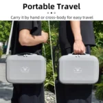 For DJI Mini 4 Pro BRDRC Shoulder Drone Remote Control Storage Carrying Bag - Image 9