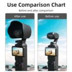For DJI OSMO Pocket 3 BRDRC Sunshade Lens Protective Cover Hood - Image 10