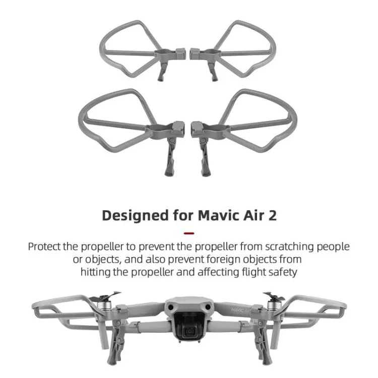 DOP2739H_3.webp For DJI Mavic Air 2 / Air 2S BRDRC Drone Propeller Protective Guard Anti-collision Ring - Image 4