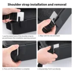 For DJI Mavic 2 BRDRC Crossbody Safety Carrying Storage Bag Waterproof Explosion-proof Box - Image 7