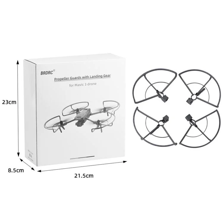 DOP2749H_12.webp For DJI Mavic 3 / 3 Pro BRDRC Drone Propeller Protective Guard Anti-collision Ring - Image 13