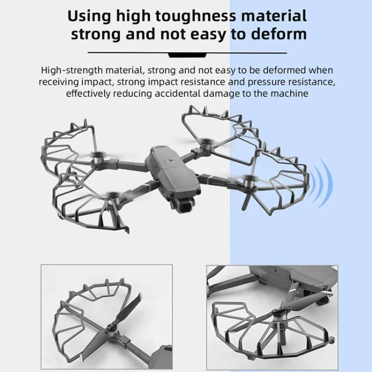 DOP2750H_6.webp For DJI Mavic 2 Pro / Zoom BRDRC Drone Propeller Protective Guard Anti-collision Ring - Image 7