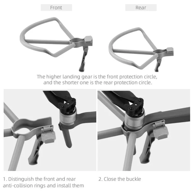 DOP2751H_10.webp For DJI Mavic 2 Pro / Zoom BRDRC Drone Propeller Protective Guard Anti-collision Ring - Image 11