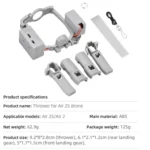 For DJI Mavic Air 2 / Air 2S Air-Dropping System Thrower Parabolic - Image 4