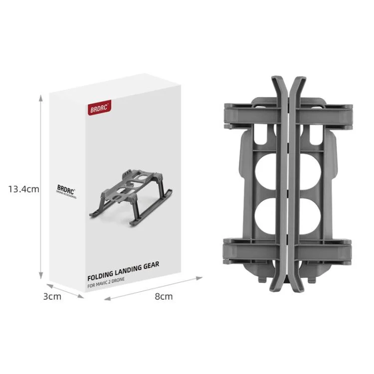 DOP2756H_10.webp For DJI Mavic 2 BRDRC Sled Folding Heightened Landing Gear Training Rack - Image 11