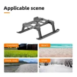 For DJI Mavic 2 BRDRC Sled Folding Heightened Landing Gear Training Rack - Image 6