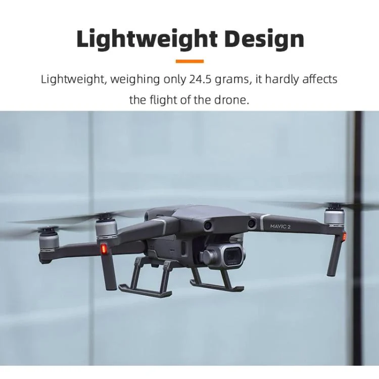 DOP2756H_7.webp For DJI Mavic 2 BRDRC Sled Folding Heightened Landing Gear Training Rack - Image 8