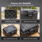 For DJI OSMO Action 5 Pro / 4 / 3 Camera Hard Storage Box Bag Protective Case - Image 8