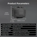 For DJI OSMO Action 5 Pro / 4 / 3 Camera Hard Storage Box Bag Protective Case - Image 10