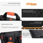 For DJI Avata Sunnylife AQX-6-U Upgraded Waterproof Shockproof Safety Carry Case Storage Bag - Image 7