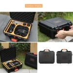 For DJI Avata Sunnylife AQX-6-U Upgraded Waterproof Shockproof Safety Carry Case Storage Bag - Image 8