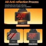 For DJI Osmo Pocket 3 Sunnylife Lens Screen Protector AR Anti-reflection Tempered Glass Film with Film Locator - Image 4