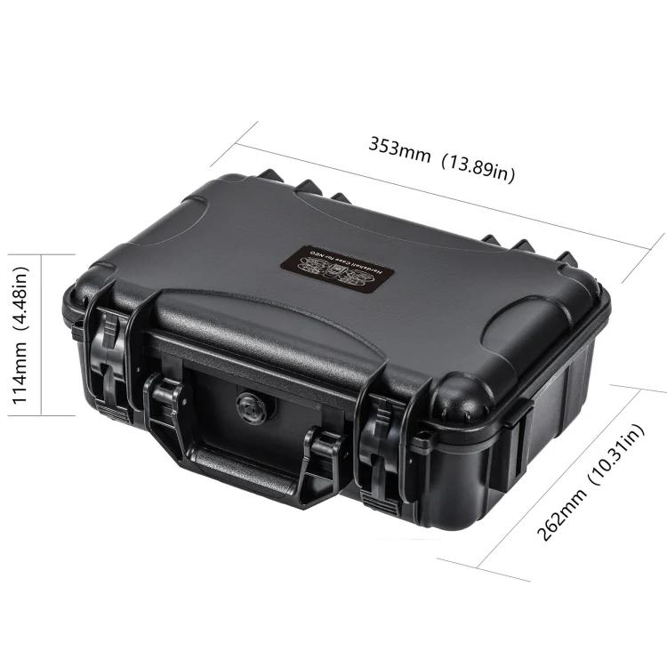 DOP2856B_4.webp For DJI Neo STARTRC Waterproof PP Suitcase Shoulder Storage Box - Image 5
