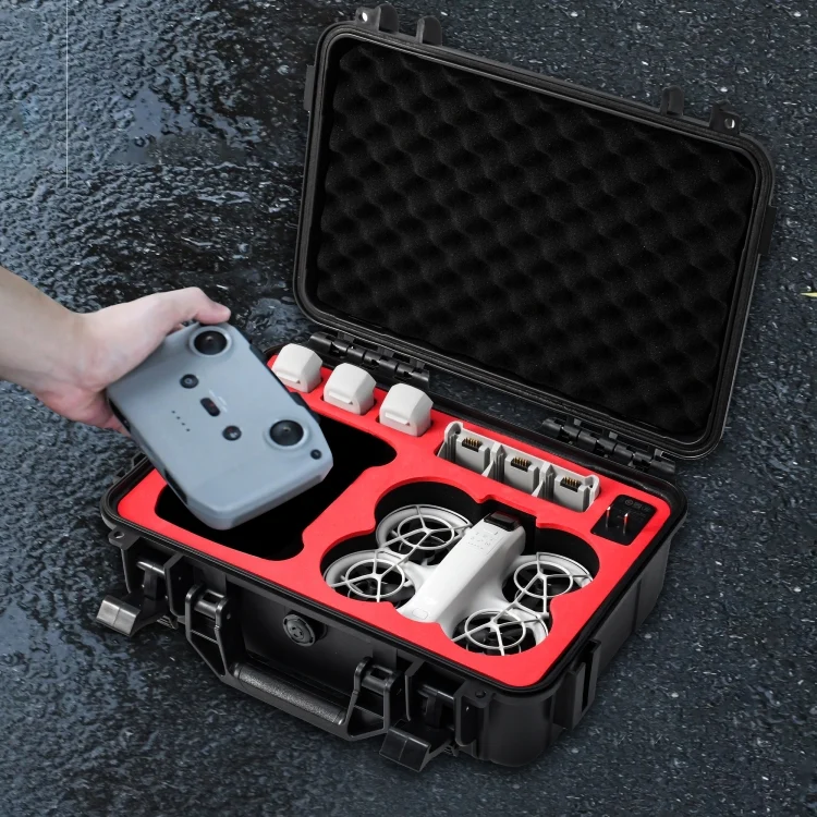 DOP2856B_5.webp For DJI Neo STARTRC Waterproof PP Suitcase Shoulder Storage Box - Image 6
