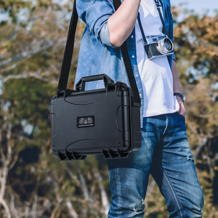 DOP2856B_7.webp For DJI Neo STARTRC Waterproof PP Suitcase Shoulder Storage Box - Image 8