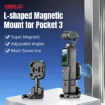 For DJI Osmo Pocket 3 STARTRC Metal L-shaped Expansion Bracket - Image 5