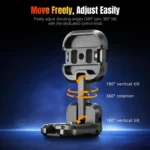 For DJI Osmo Pocket 3 STARTRC Metal L-shaped Expansion Bracket - Image 8