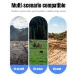 For DJI Mavic 4 Pro STARTRC Sled Anti-fall Anti-dirt Heightened Landing Gear Training Rack - Image 12