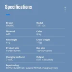 For DJI Mini 3 Pro STARTRC 3 in 1 Charging Butler Battery Charger - Image 12