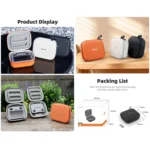 Sunnylife Mini Carrying Case Protective Handbag Portable Clutch Storage Bag for DJI RC 2 / 1 / RC-N3 / N2 / N1 - Image 6