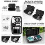 For DJI Flip Sunnylife Simple Storage Bag Shoulder Handbag - Image 3