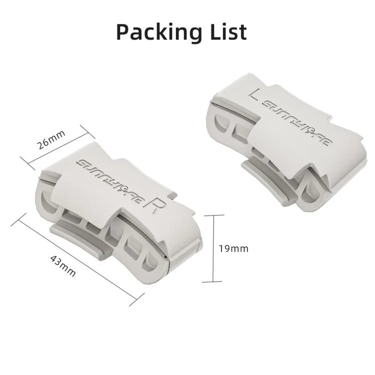 DOP2892H_7.webp For DJI Flip Sunnylife Anti-shake Arm Buckle Fixing Integrated Buckle Quick Release Anti-Collision Buckle - Image 8