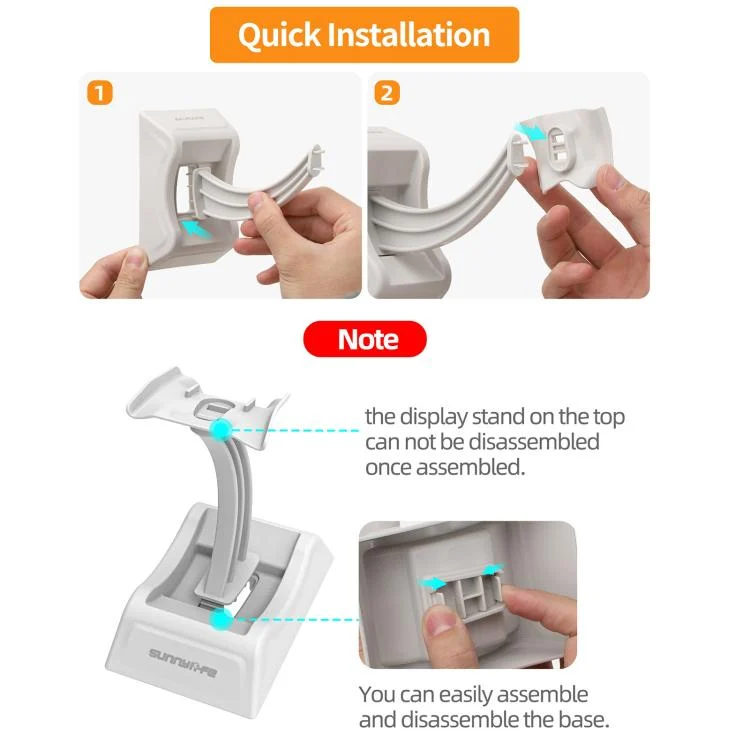 DOP2893H_6.webp For DJI Flip Sunnylife 2 in 1 Desktop Display Stand Drone Base Mount Exhibition Base Bracket - Image 7