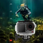 For DJI Osmo Action 5 Pro / 3 / 4 60m Underwater Waterproof Housing Diving Case - Image 2
