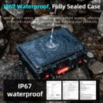 For DJI Flip STARTRC Waterproof ABS Suitcase Storage Box - Image 8