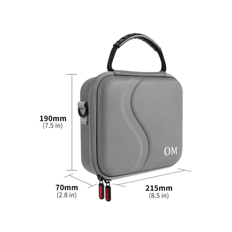 DOP2946H_4.webp For DJI Osmo Mobile 7 / 7 Pro STARTRC Portable Shockproof Waterproof PU Case Bag - Image 5