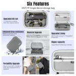 For DJI Osmo Mobile 7 / 7P STARTRC Portable Body Travel Carrying Bag - Image 4