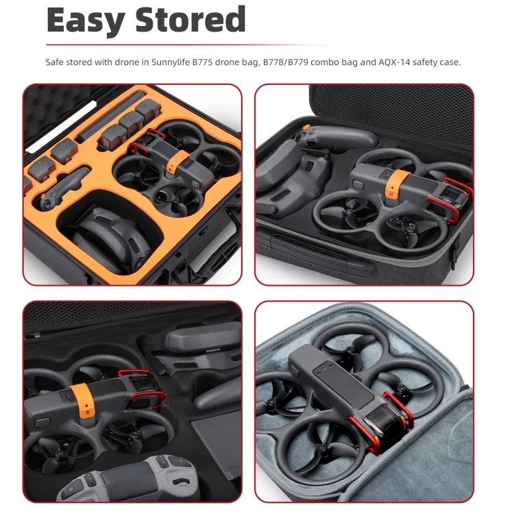 DOP3572_B6.webp For DJI Avata 2 Sunnylife Gimbal Aluminum Anti-collision Bumper - Image 7