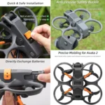 For DJI AVATA 2 Sunnylife LG797 Landing Gear Extensions Heightened Spider Gears Support Leg - Image 4