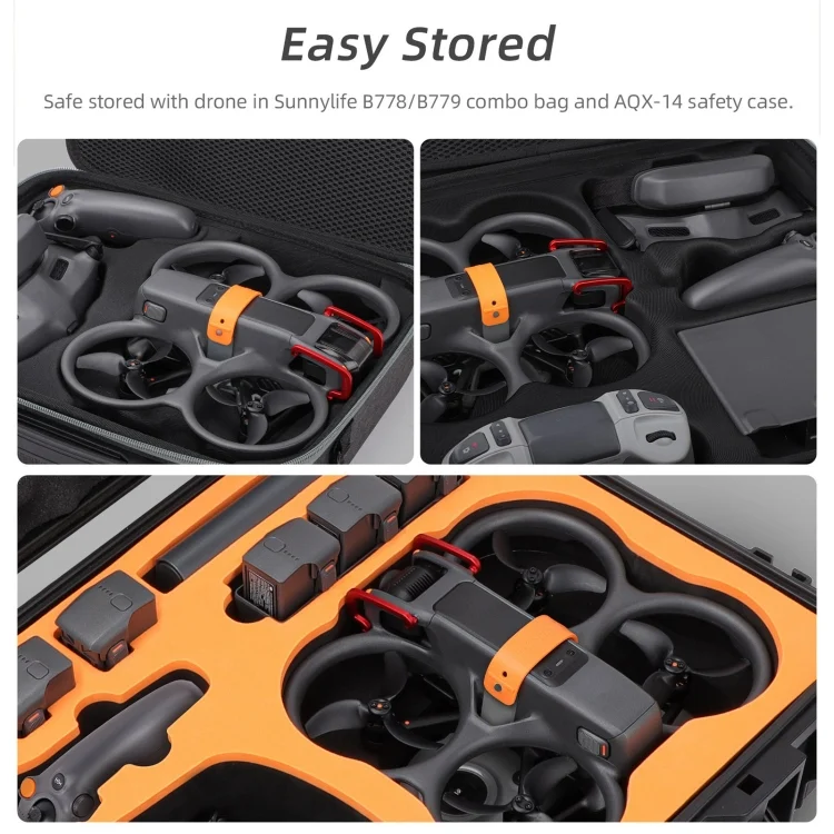DOP3573_B5.webp For DJI AVATA 2 Sunnylife LG797 Landing Gear Extensions Heightened Spider Gears Support Leg - Image 6