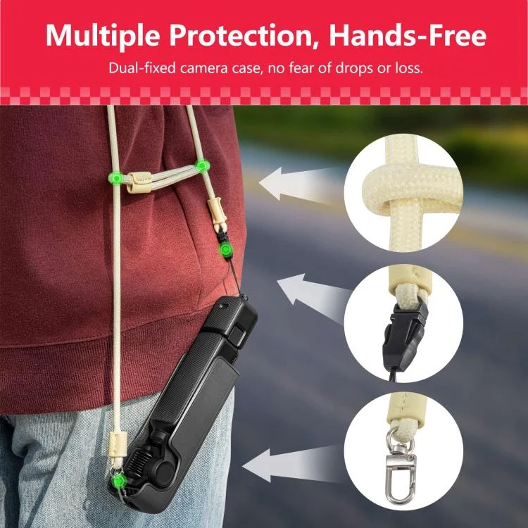 DOP3586_B5.webp For DJI Pocket 3 STARTRC Adjustable Double-Ended Neck Strap - Image 6