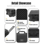 Portable Box Sealed Waterproof Trolley Suitcase For DJI Mavic 4 Pro / Mavic 3 / Air 3 - Image 18