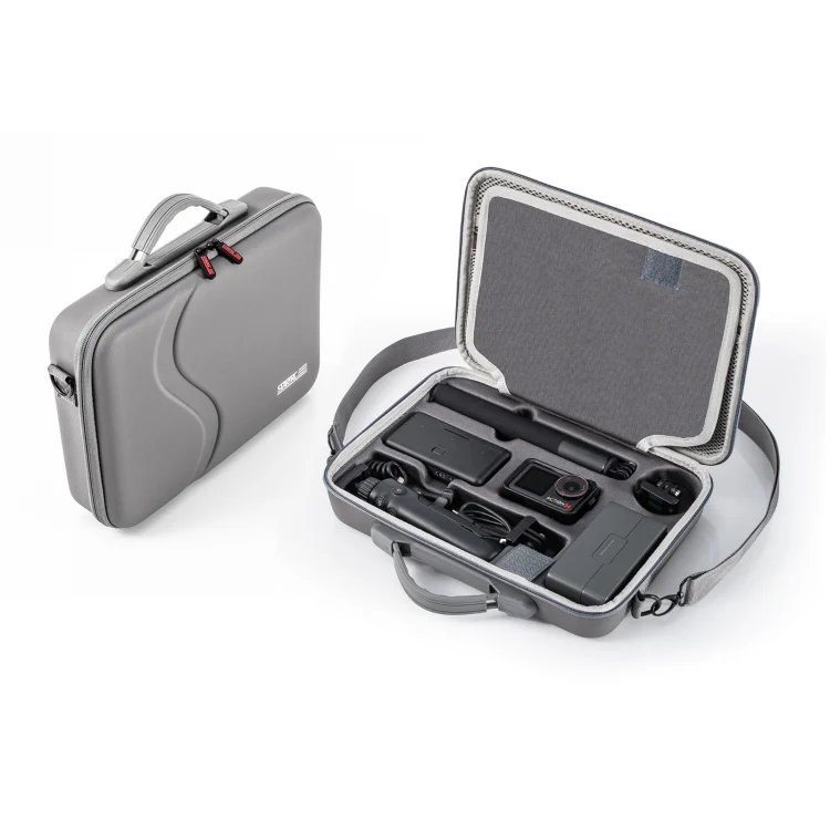 For DJI Osmo Action 5 Pro STARTRC Portable Handbag Shoulder PU Storage Bag