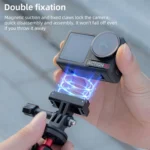 For DJI Osmo Action 5 Pro / 4  / 3 Magnetic Quick Release Base Mount Adapter - Image 3
