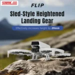 For DJI Flip STARTRC Folding Anti-fall Anti-dirt Heightened Landing Gear Training Rack - Image 5