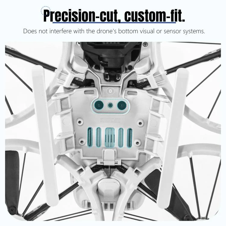 DOP4522H_6.webp For DJI Flip STARTRC Folding Anti-fall Anti-dirt Heightened Landing Gear Training Rack - Image 7