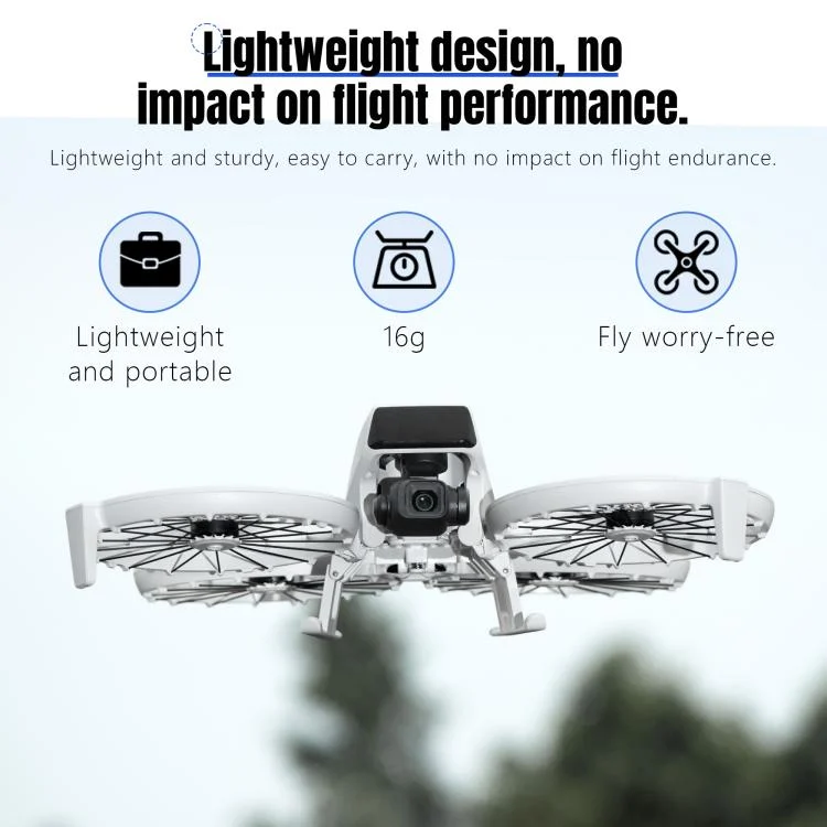 DOP4522H_7.webp For DJI Flip STARTRC Folding Anti-fall Anti-dirt Heightened Landing Gear Training Rack - Image 8