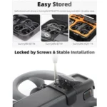 For DJI Avata 2 Sunnylife Battery Anti-release Buckle Clip Lock-up Anti-falling Battery Safety Lock Buckle Guard - Image 7