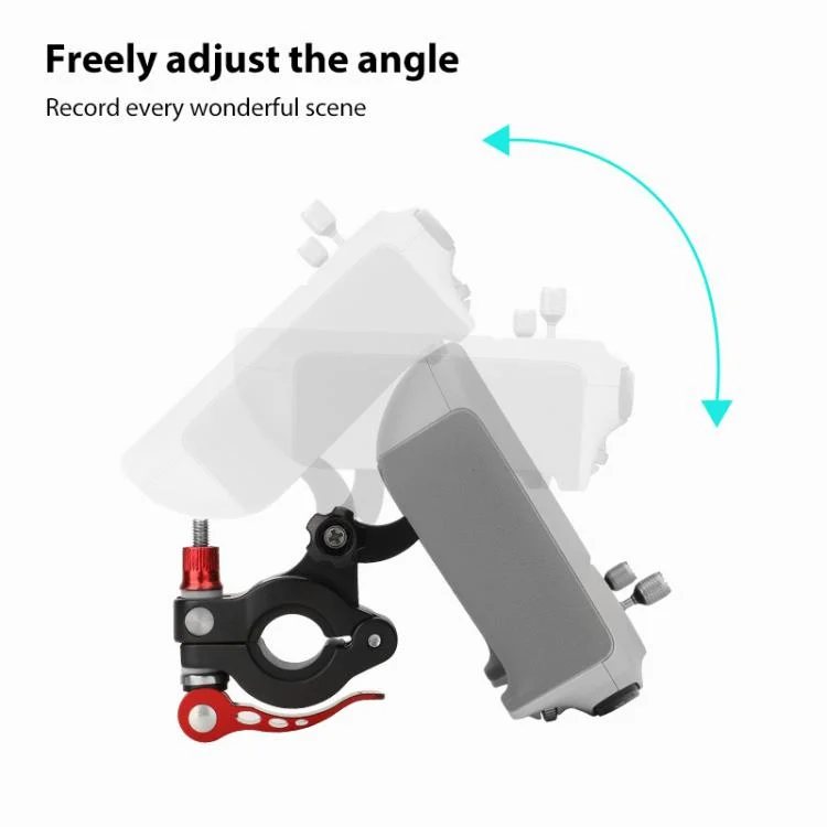 DOP4572B_4.webp For DJI RC2 Sunnylife Remote Control Shooting Camera Bicycle Clip Mount - Image 5