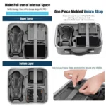 For DJI Mavic 4 Pro / RC Pro 2 STARTRC All-rounder Shoulder PU Storage Bag Handbag - Image 7