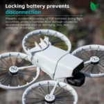 For DJI Flip STARTRC Battery Quick-release Flying Tail Cover - Image 6