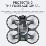 For DJI Avata 2 STARTRC Quick Release Folding Landing Gear Training Rack (Orange) - Image 6