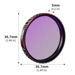 For DJI Osmo Action 5 Pro STARTRC 4 in 1 CPL ND8 ND16 ND32 Camera Lens Filter - Image 6