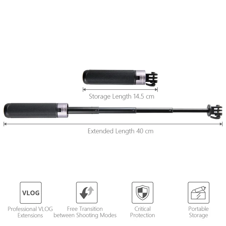 DOP5604_2.webp PGYTECH P-18C-042 Extension Pole Storage Bag Expansion Accessories Vlog Kit for DJI Osmo Pocket - Image 3