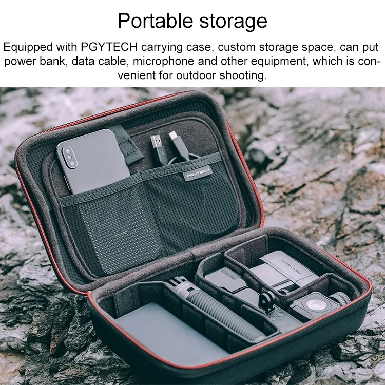 DOP5604_4.webp PGYTECH P-18C-042 Extension Pole Storage Bag Expansion Accessories Vlog Kit for DJI Osmo Pocket - Image 5